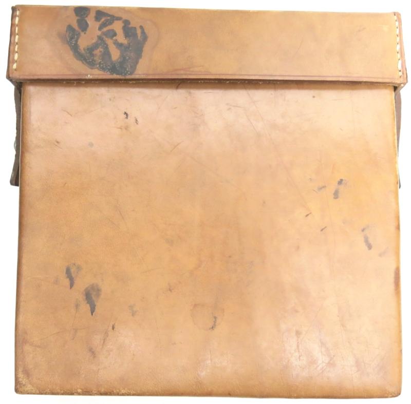 German Luftschutz Gastasche Pouch, Empty, But With A Nice 