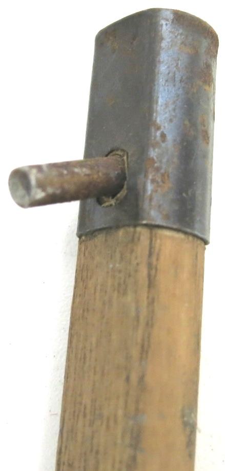 German Wehrmacht Zeltbahn 31 Zeltpflöcke 29 Tent Peg/Stake Early War Wood Model.