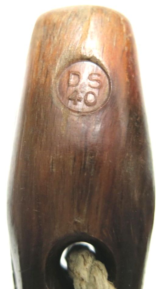 German Wehrmacht Zeltbahn 31 Zeltpflöcke 29 Tent Peg/Stake Bakelite Model DS 40.