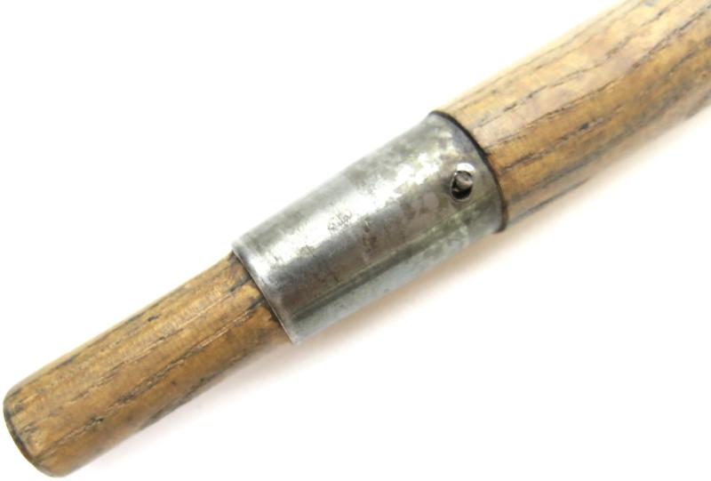 German Wehrmacht Zeltbahn 31 Zeltstock 01 Wood With Steel Fittings Tent Pole.