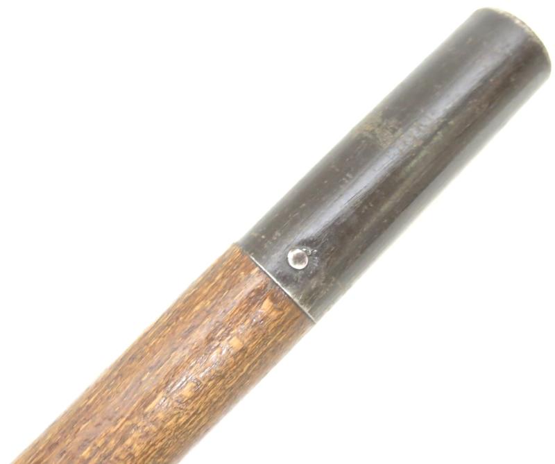 German Wehrmacht Zeltbahn 31 Zeltstock 01 Wood With Steel Fittings Tent Pole.
