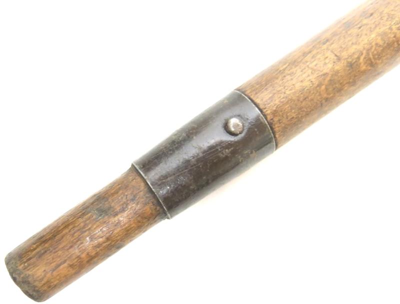 German Wehrmacht Zeltbahn 31 Zeltstock 01 Wood With Steel Fittings Tent Pole.