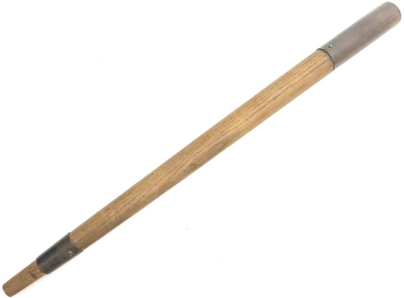 German Wehrmacht Zeltbahn 31 Zeltstock 01 Wood With Steel Fittings Tent Pole.