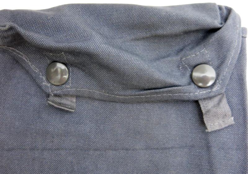 German Wehrmacht Luftwaffe M31 Gasplane Tasche Gascape Pouch Blue Cloth, bpl, Mint From Stock.