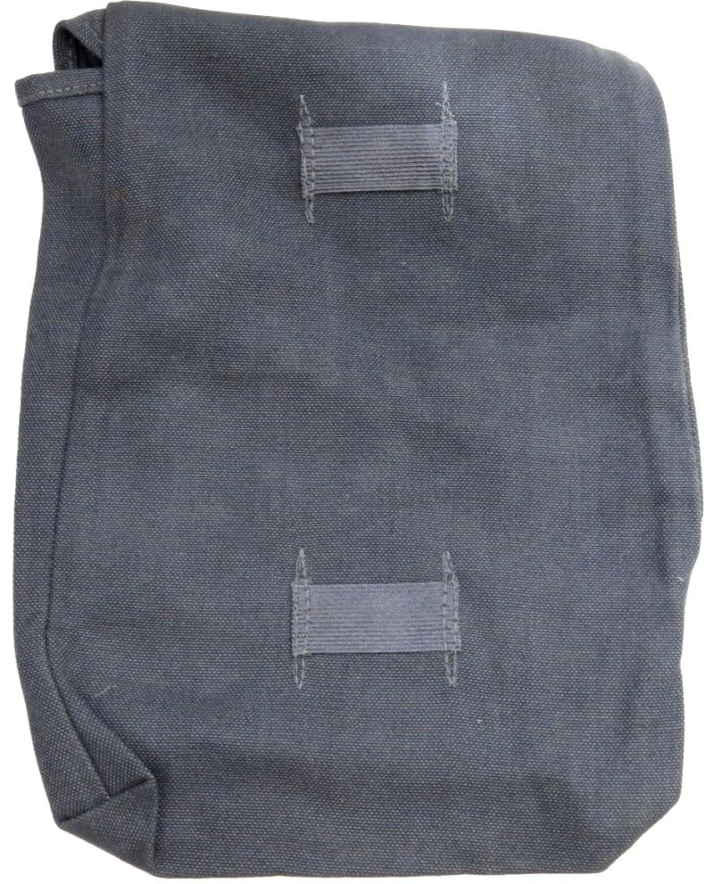 German Wehrmacht Luftwaffe M31 Gasplane Tasche Gascape Pouch Blue Cloth, bpl, Mint From Stock.