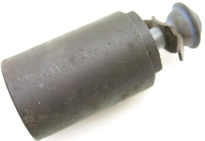 German Wehrmacht Splitterbombe SD 0,5 kg Cluster Bomb/Last Ditch Hangrenade With Unmarked BZE39 Fuze, Edged Bottom Variation, Inert.