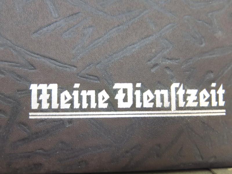 German Wehrmacht Never Used Photo Album Meine Dienstzeit In Original Box HIPERMEGAMINT Condition.