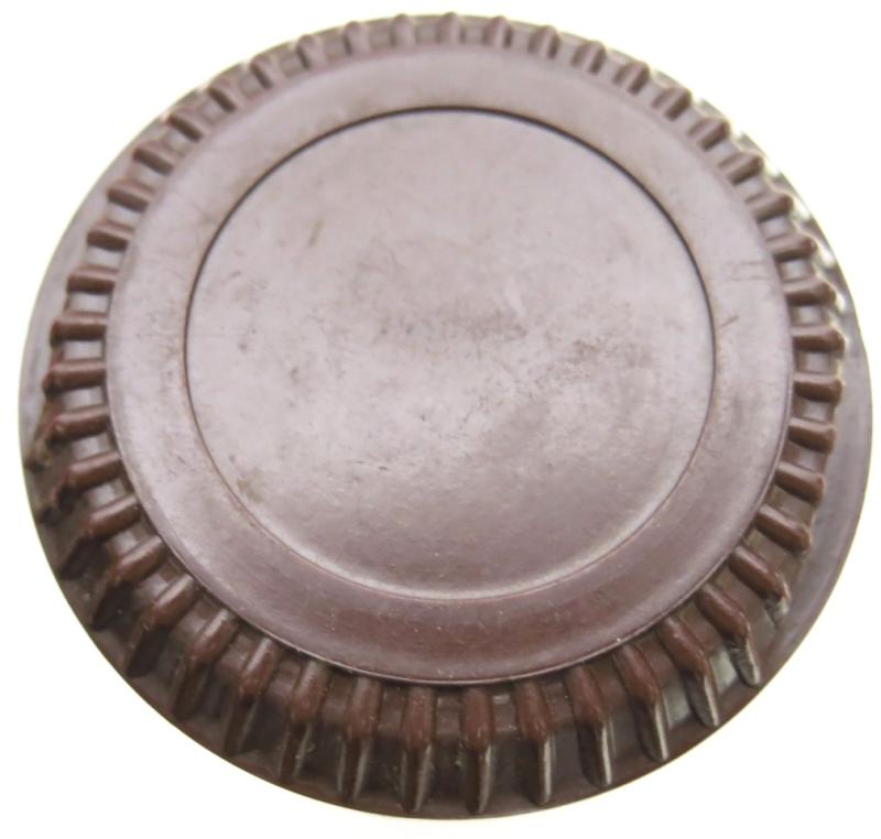 German Wehrmacht Light Brown Bakelite Zünderbüchse 1 Fuze Transport Pot 1938, Minty.